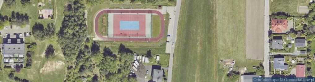 Zdjęcie satelitarne Zielona ul.