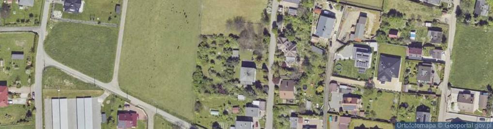 Zdjęcie satelitarne Zielona ul.