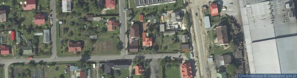 Zdjęcie satelitarne Zielona ul.