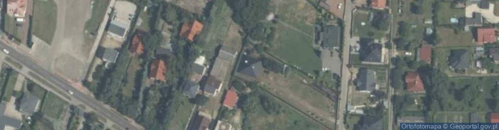 Zdjęcie satelitarne Zielona ul.