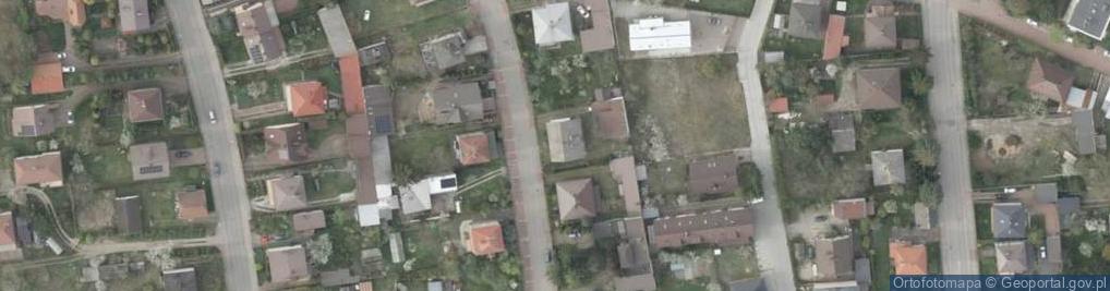 Zdjęcie satelitarne Zielona ul.