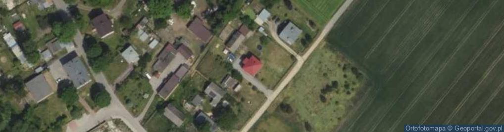 Zdjęcie satelitarne Zielona ul.