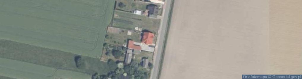 Zdjęcie satelitarne Zielona ul.