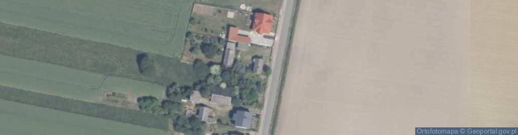 Zdjęcie satelitarne Zielona ul.