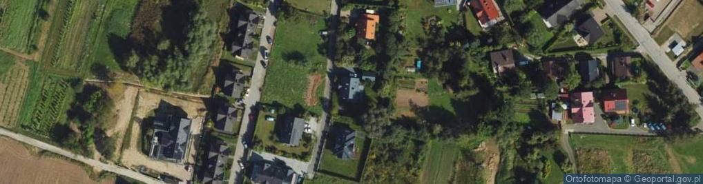 Zdjęcie satelitarne Zielona Dolina ul.