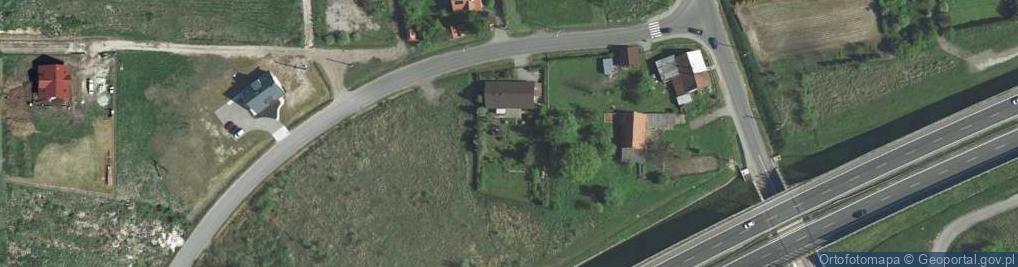 Zdjęcie satelitarne Zielna ul.