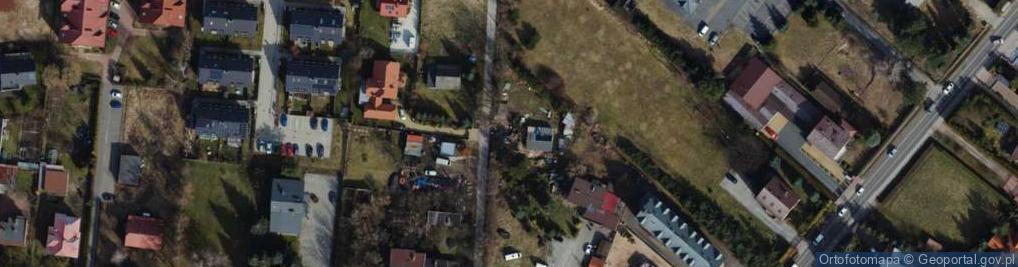 Zdjęcie satelitarne Zielona ul.