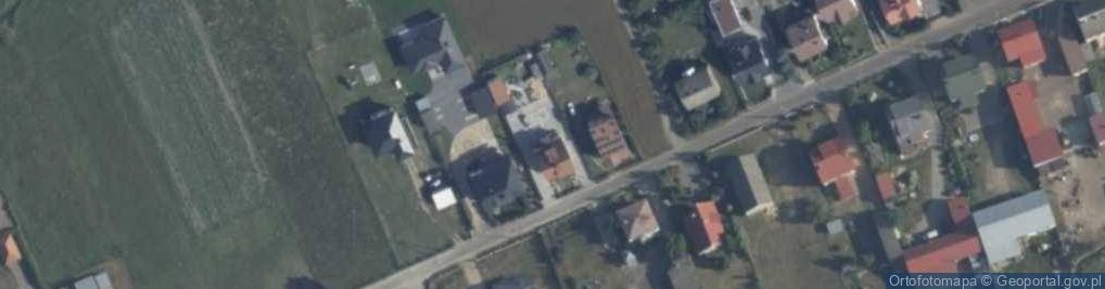Zdjęcie satelitarne Zielona ul.