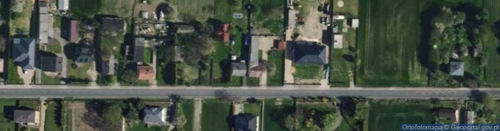 Zdjęcie satelitarne Zielona ul.