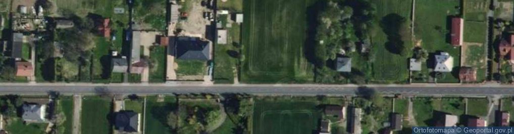 Zdjęcie satelitarne Zielona ul.