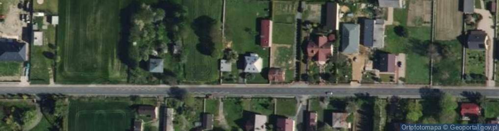 Zdjęcie satelitarne Zielona ul.