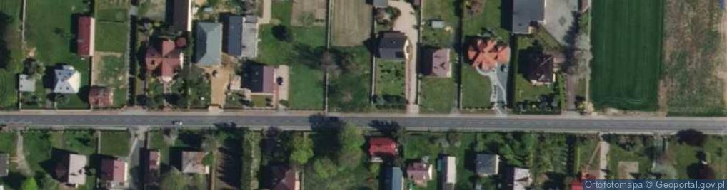 Zdjęcie satelitarne Zielona ul.
