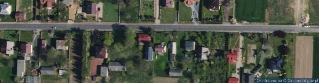 Zdjęcie satelitarne Zielona ul.