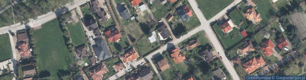 Zdjęcie satelitarne Zielona ul.