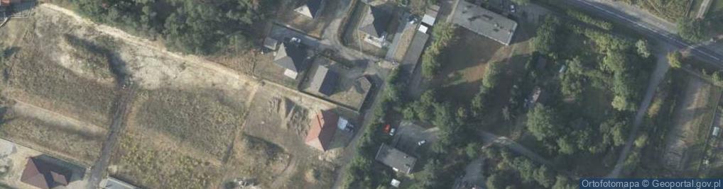 Zdjęcie satelitarne Zielone Wzgórze ul.