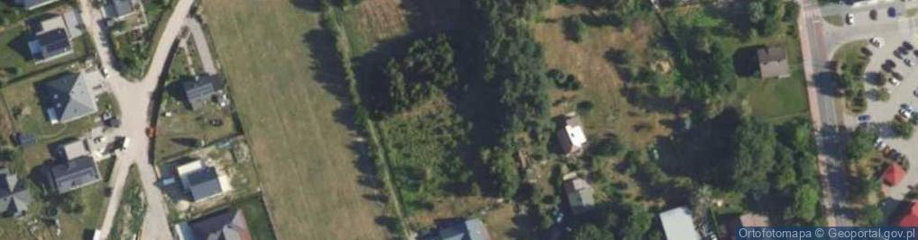 Zdjęcie satelitarne Zielonej Łąki ul.