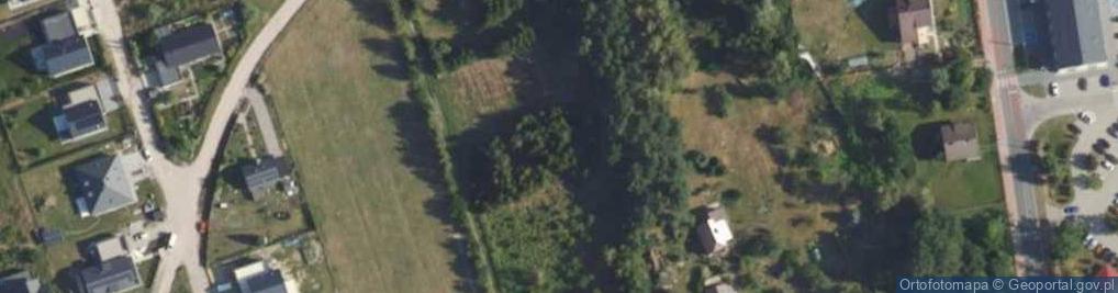 Zdjęcie satelitarne Zielonej Łąki ul.