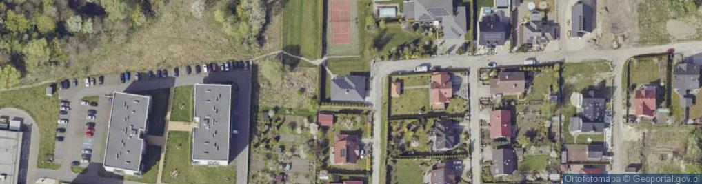 Zdjęcie satelitarne Zielona ul.
