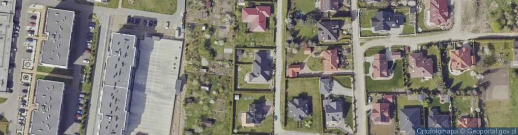 Zdjęcie satelitarne Zielona ul.