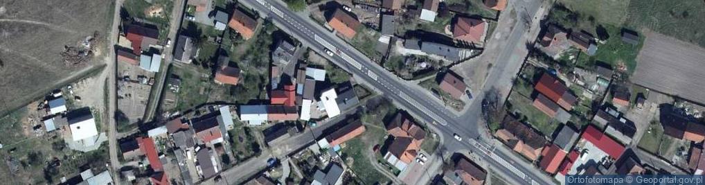 Zdjęcie satelitarne Zielonogórska ul.