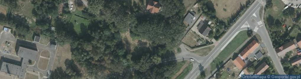 Zdjęcie satelitarne Zielona ul.