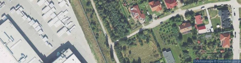 Zdjęcie satelitarne Zimowa ul.