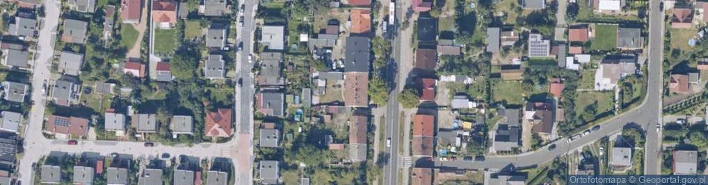 Zdjęcie satelitarne Zielonogórska ul.
