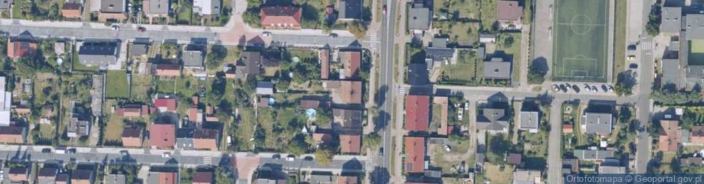 Zdjęcie satelitarne Zielonogórska ul.