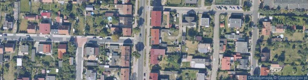 Zdjęcie satelitarne Zielonogórska ul.