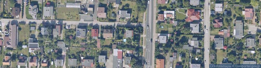 Zdjęcie satelitarne Zielonogórska ul.