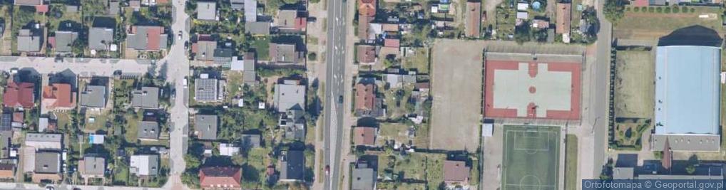 Zdjęcie satelitarne Zielonogórska ul.