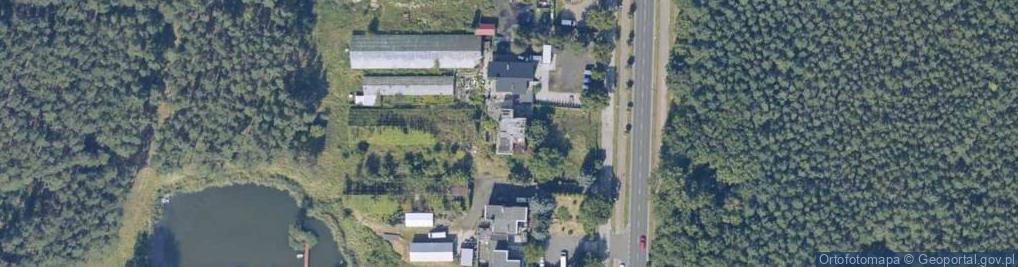 Zdjęcie satelitarne Zielonogórska ul.