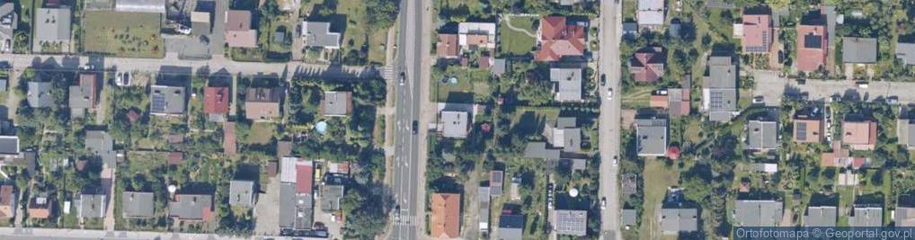 Zdjęcie satelitarne Zielonogórska ul.