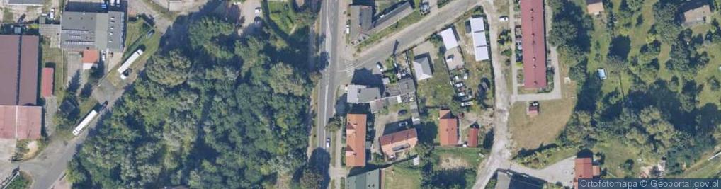 Zdjęcie satelitarne Zielonogórska ul.