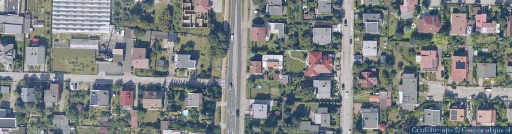 Zdjęcie satelitarne Zielonogórska ul.