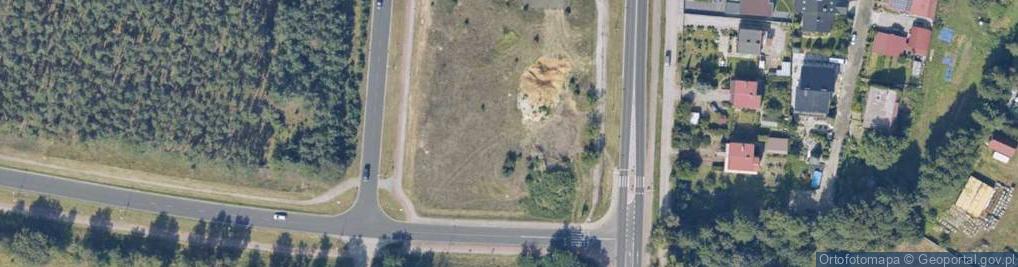 Zdjęcie satelitarne Zielonogórska ul.