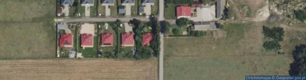 Zdjęcie satelitarne Zielona ul.
