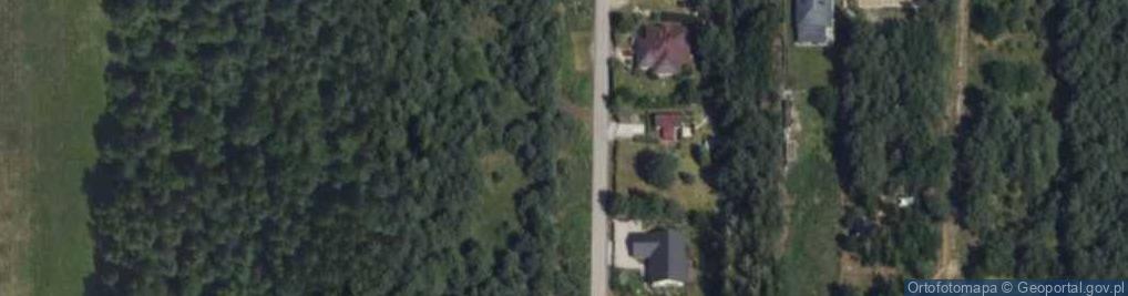 Zdjęcie satelitarne Zielona ul.