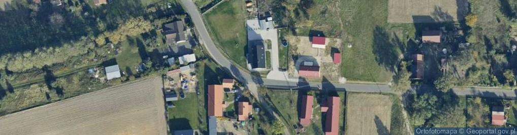 Zdjęcie satelitarne Zielony Dąb ul.