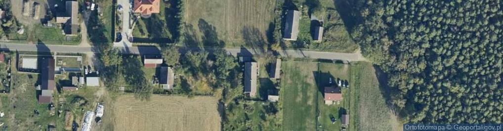 Zdjęcie satelitarne Zielony Dąb ul.