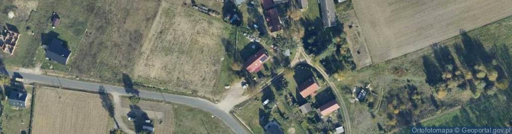 Zdjęcie satelitarne Zielony Dąb ul.