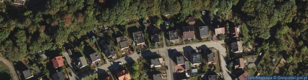 Zdjęcie satelitarne Zielona ul.