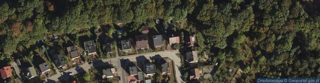 Zdjęcie satelitarne Zielona ul.
