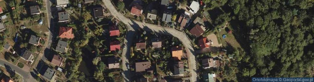 Zdjęcie satelitarne Zielona ul.