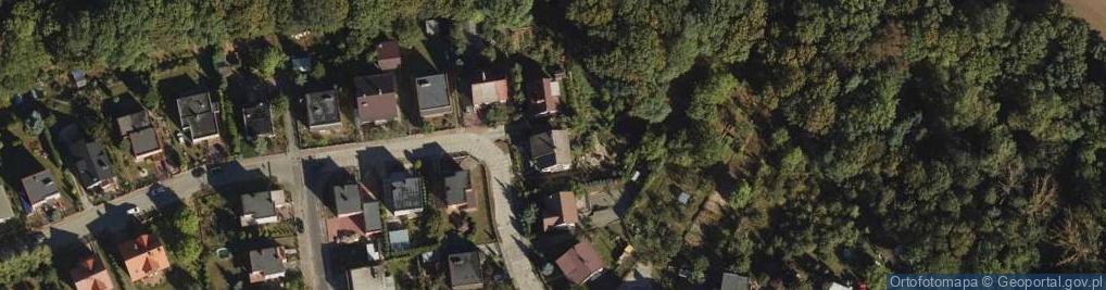 Zdjęcie satelitarne Zielona ul.