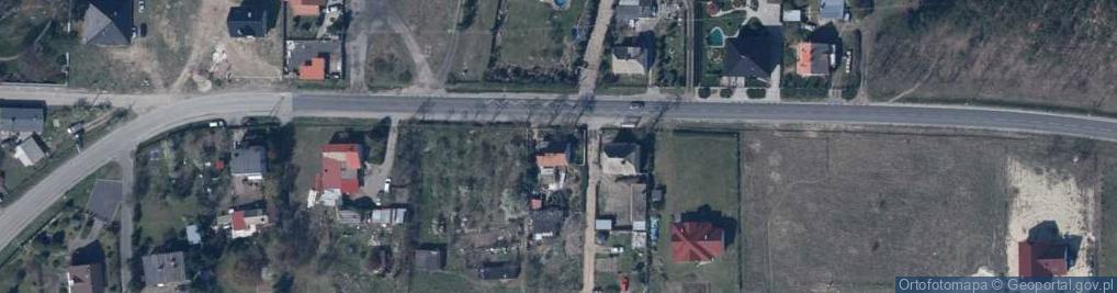 Zdjęcie satelitarne Zielonogórska ul.