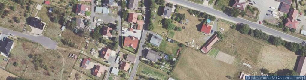 Zdjęcie satelitarne Zielona ul.