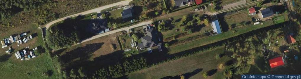 Zdjęcie satelitarne Zielona ul.