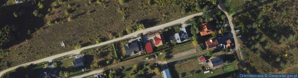 Zdjęcie satelitarne Zielona ul.