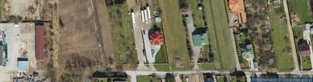 Zdjęcie satelitarne Zielona ul.